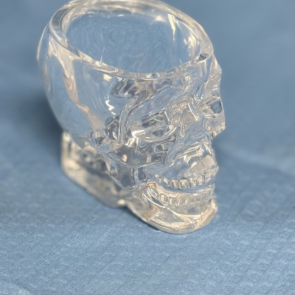 Crystal Head Vodka plastic/resin shot glass